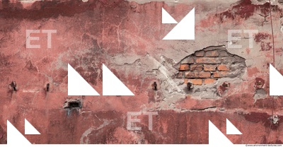 wall plaster damaged