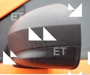 Photo Texture of Rearview Mirror