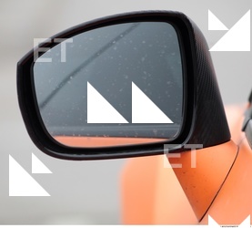 Photo Texture of Rearview Mirror