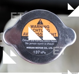 Photo Texture of Sign Warning