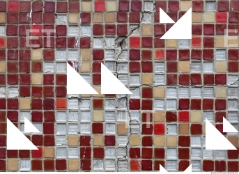 Photo Texture of Broken Tiles