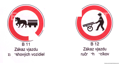 Prohibition Traffic Signs