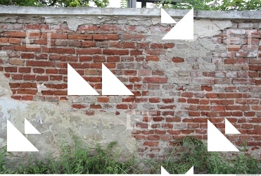 Wall Bricks Plastered