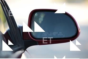 photo texture of rearview mirror