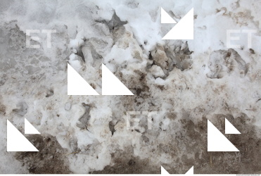 Photo Texture of Dirty Snow