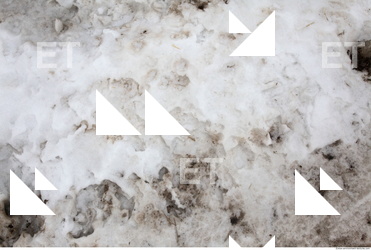 Photo Texture of Dirty Snow