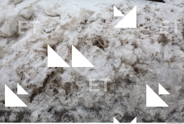Photo Texture of Dirty Snow