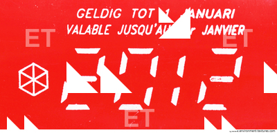 Letter and Numbers Sign