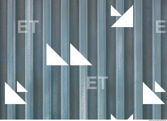 Painted Corrugated Plates Metal