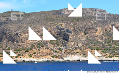 Cliffs Overgrown Rock