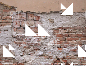 Wall Bricks Plastered