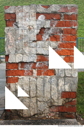 Wall Bricks Plastered