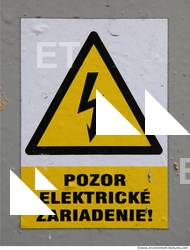 Photo Texture of Sign 0040