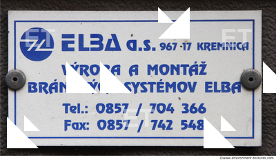 Photo Texture of Sign 0051