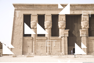 Egypt Dendera Buildings