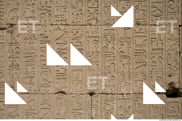 Egypt Dendera Hieroglyphics