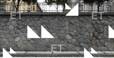 Mixed Size Walls Stones