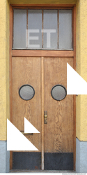 Double Wooden Doors