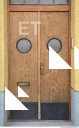 Double Wooden Doors