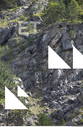 Cliffs Overgrown Rock