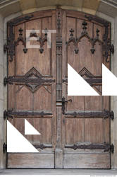 Ornate Wooden Doors