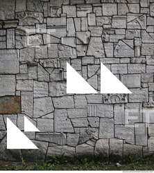 Mixed Size Walls Stones