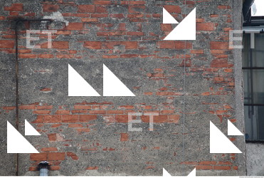 Wall Bricks Plastered