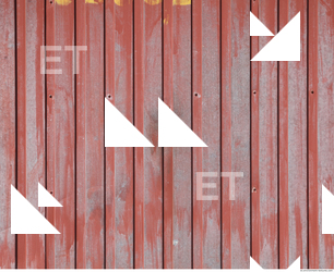 metal corrugated plate painted