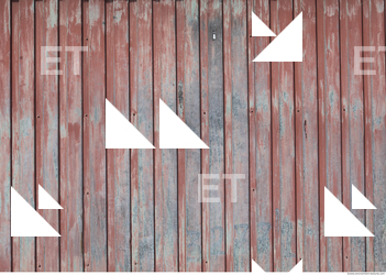 metal corrugated plate painted