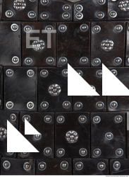 photo texture of studded leather  0001