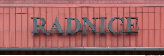 Letter and Numbers Sign