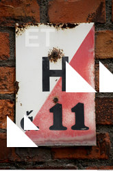 Letter and Numbers Sign