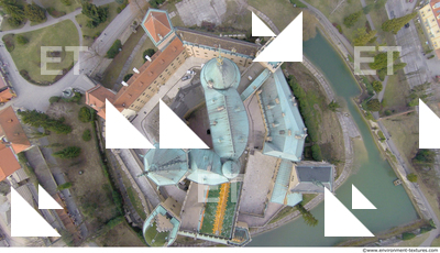 bojnice castle from above 0008