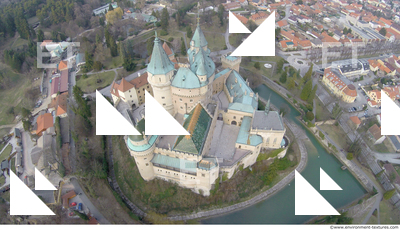 bojnice castle from above 0018