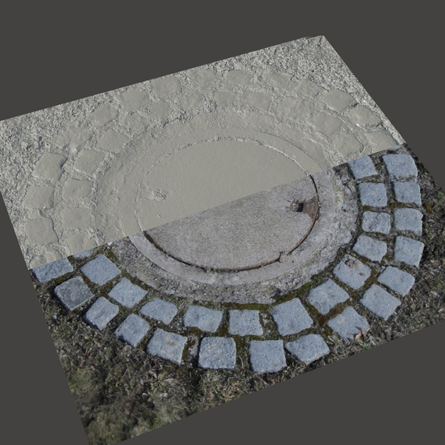 3D Scan of Manhole Cover