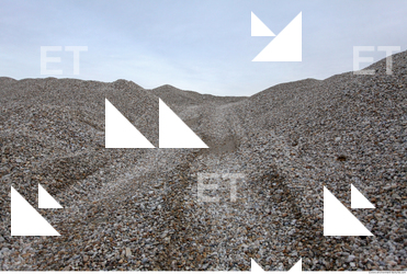 Background Gravel Quarry