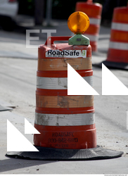 road cone damaged 0002