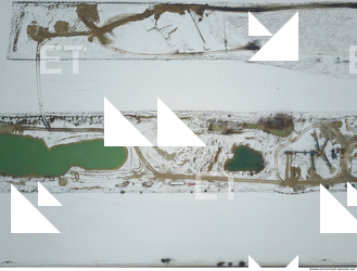 Snowy Landscape from Abowe