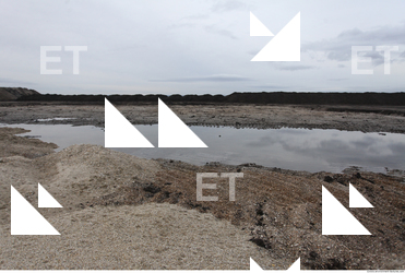 Background Gravel Quarry