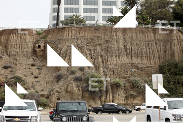 Cliffs Overgrown Rock