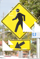 Pedestrians Traffic Signs