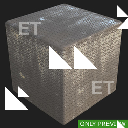 PBR substance material of metal floor rusty created in substance designer for graphic designers and game developers