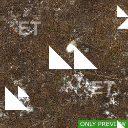 PBR substance material of forest ground snowy created in substance designer for graphic designers and game developers