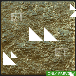 PBR substance material of gold created in substance designer for graphic designers and game developers