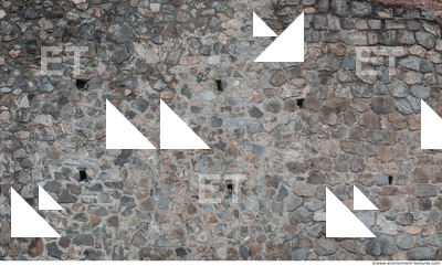 Mixed Size Walls Stones