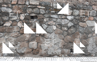 Mixed Size Walls Stones