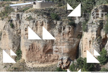 Cliffs Overgrown Rock