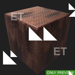 PBR substance material of metal floor rusty created in substance designer for graphic designers and game developers