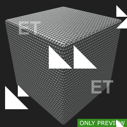 PBR substance material of metal base created in substance designer for graphic designers and game developers.