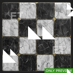 PBR substance material of marble floor created in substance designer for graphic designers and game developers